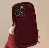 Red Puff Wine Case For iPhone Models ( 70% OFF TODAY )